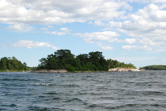 dann nahm der Wellengang wieder zu