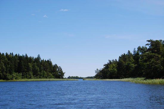 wir verließen die Bucht