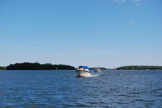 Begegnung im engen Farled