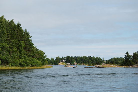 hier fanden wir eine bessere Durchfahrt