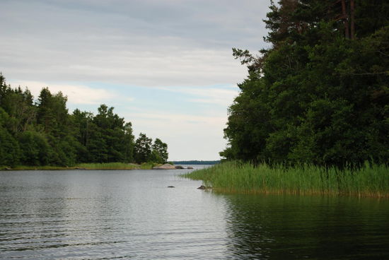 in einer kleinen Bucht versuchten wir unser Angelglück, ohne Erfolg
