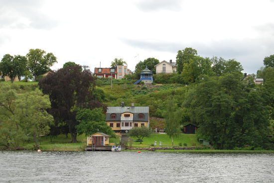 kurz vor Drottningholm