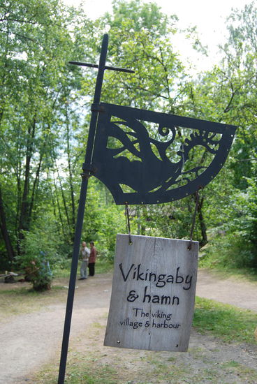 Vikingadorf und Hafen