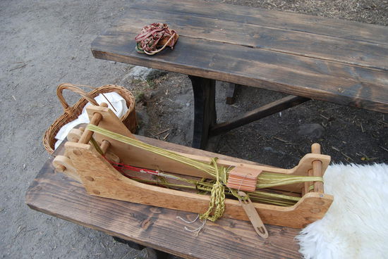 so wurden Bänder gewebt