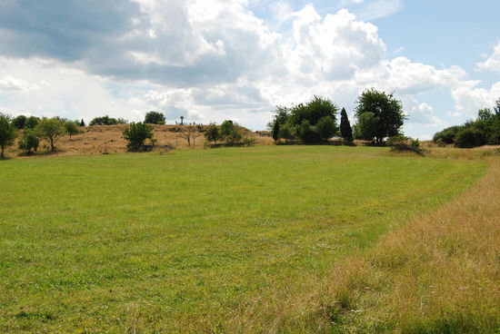 Blick zurück zur Burg
