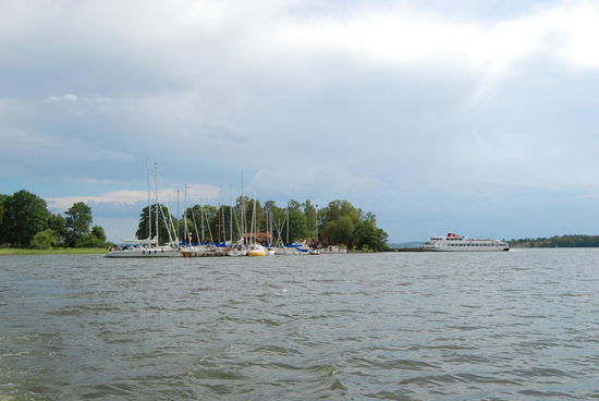 bei Wetterberuhigung ging es weiter