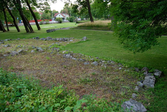 das ehemalige Klostergebiet