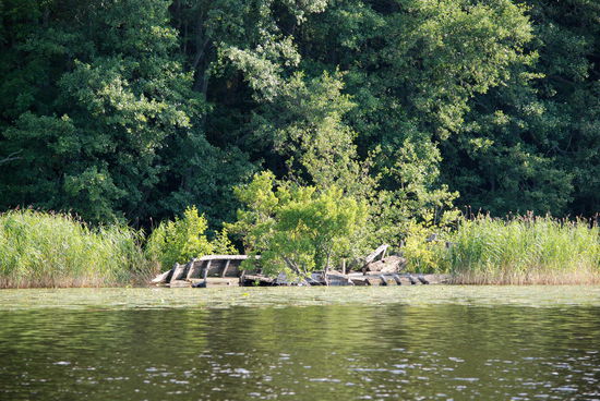 altes Wrack am Håtunaholmsviken