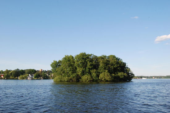 Insel Horkarlsholmen vor Sigtuna