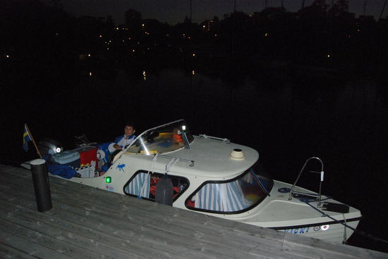 Übernachtung im Gästehafen Kungsängen