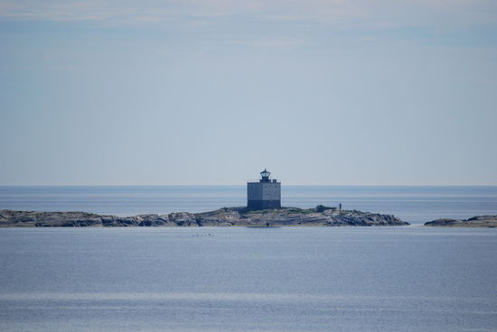 Leuchtturm Tjärven, hier erreichten wir wieder den Hauptfahrweg