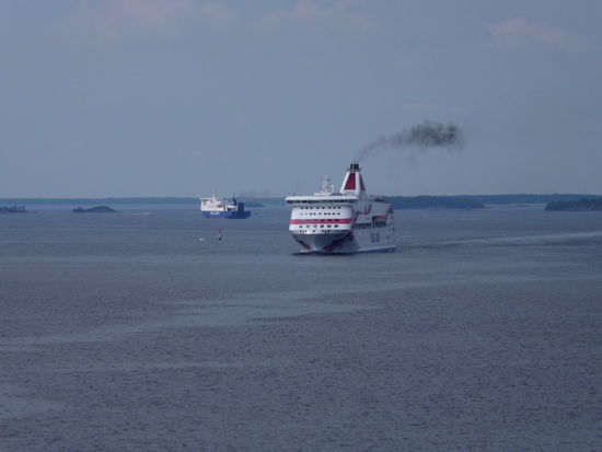 Begegnung mit der Baltic Princess