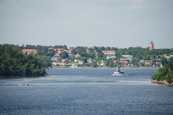 Blick Richtung Vaxholm