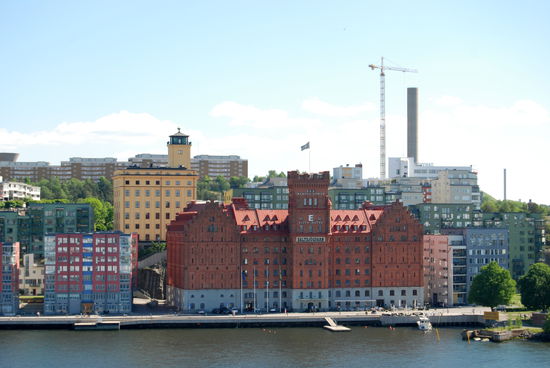 Saltsjöqvarn, früher Mühle, jetzt Hotell