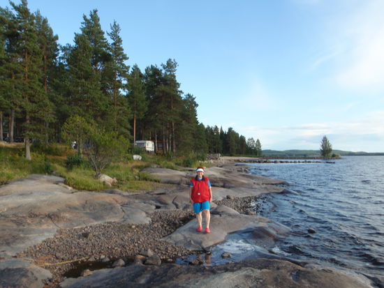 am Ufer des Pielinen