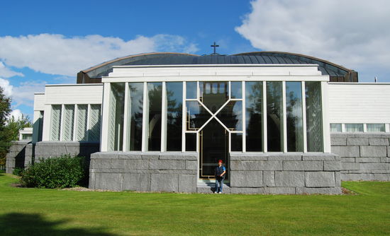 die Kirche von Lieksa