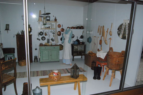 alte Kücheneinrichtung