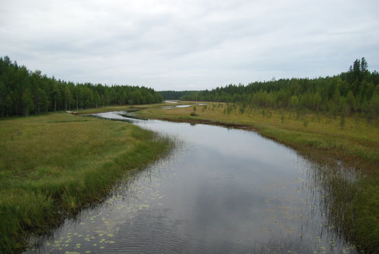 wenn keine Seen, dann kleine Flußläufe