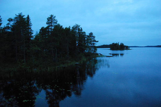 Fahrt in die Dämmerung