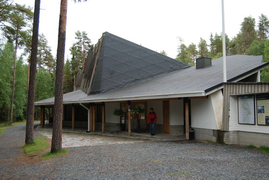 das Informationszentrum des Oulanka Nationalparks
