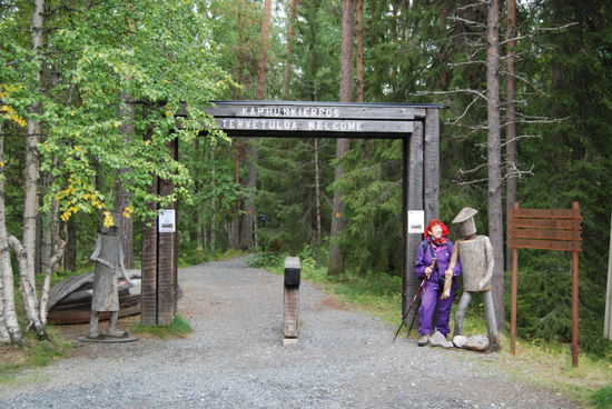 Eingang zur Wanderrunde