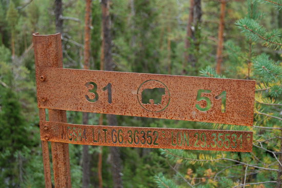 Hinweisschild der Bärenrunde