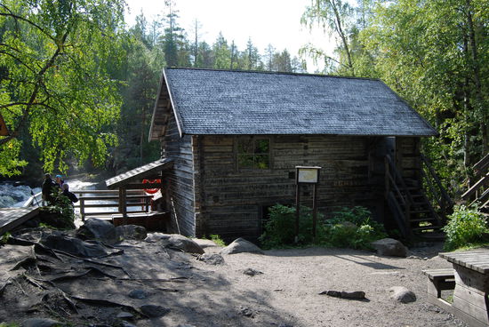 die restaurierte Mühle Myllykoski