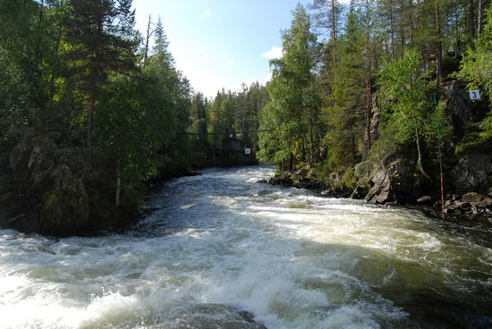 die Stromschnelle Myllykoski