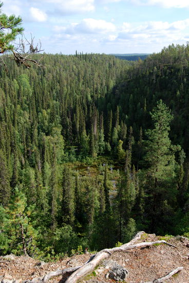 mit einer herrlichen Aussicht