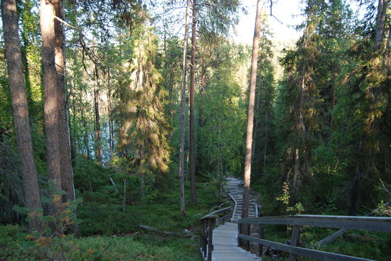 treppab ging es weiter