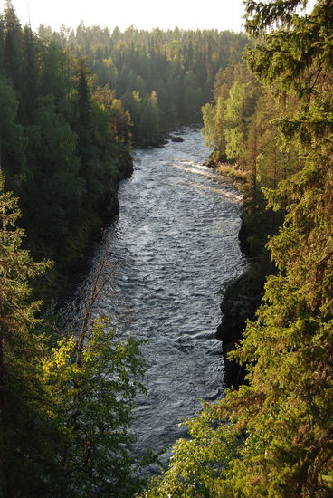 die Schlucht Aallokkokoski