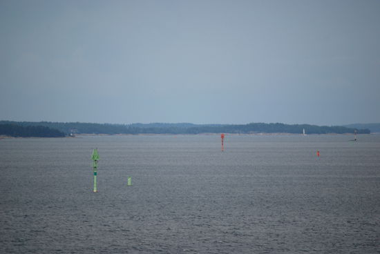 Navigation in den Schären ist nicht einfach