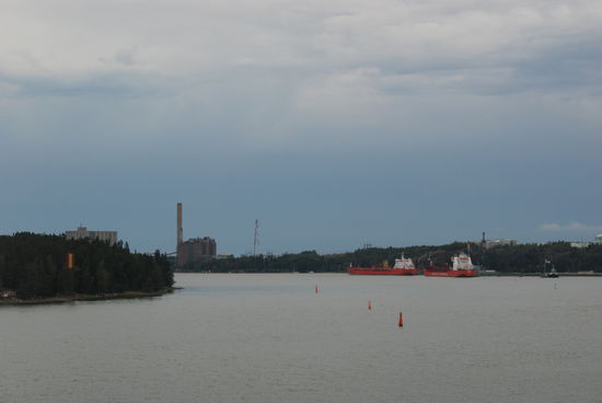 Nådendal/Naantali kommt in Sicht