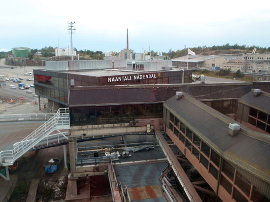 Ankunft in Nådendal/Naantali