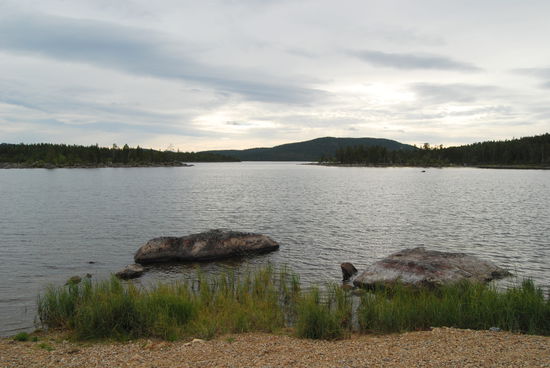 kleine Fahrtunterbrechung am See