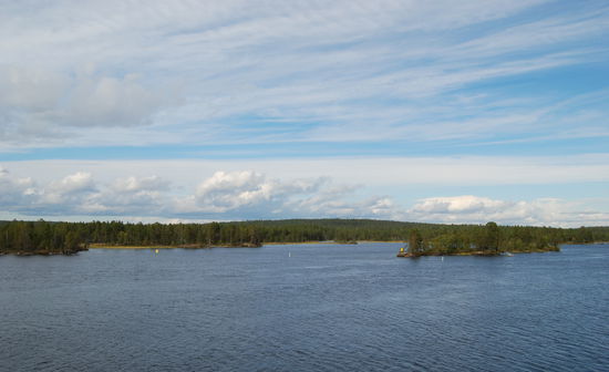 Abfluß des Inari Richtung Norden zum Eismeer