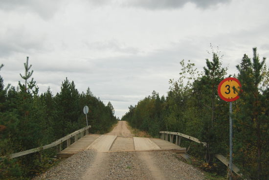 etwas "windschiefe" Brücke