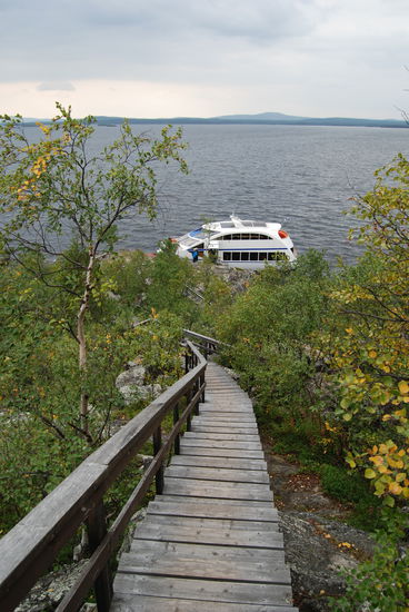 schnell zurück zum Boot