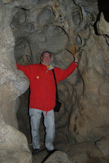 aber in der Höhle ist es recht geräumig