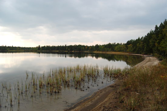 kleiner See unterwegs