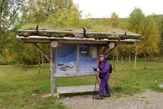 Informationen am Parkplats