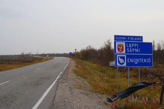 zurück nach Finland, Grenzübergang