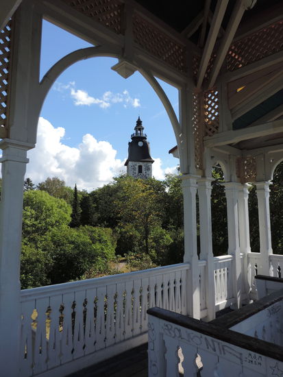 Klosterkirche vom Aussichtsturm aus