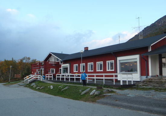 Campingreception mit Restaurang