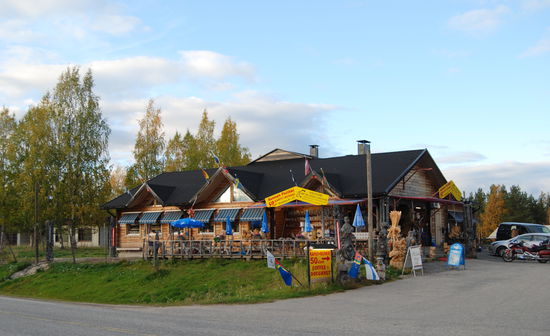 unterwegs gab es immer wieder Andenkenläden