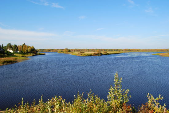 am Tornionjoki - Torneälven bei Pello