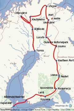 unsere Rundreise durch Finland