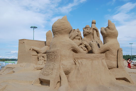 Sandskulpturen