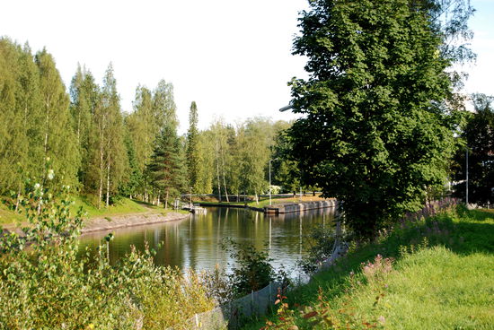 am Saimaa-Kanal