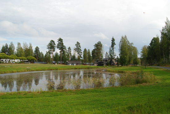 auf dem Campingplatz